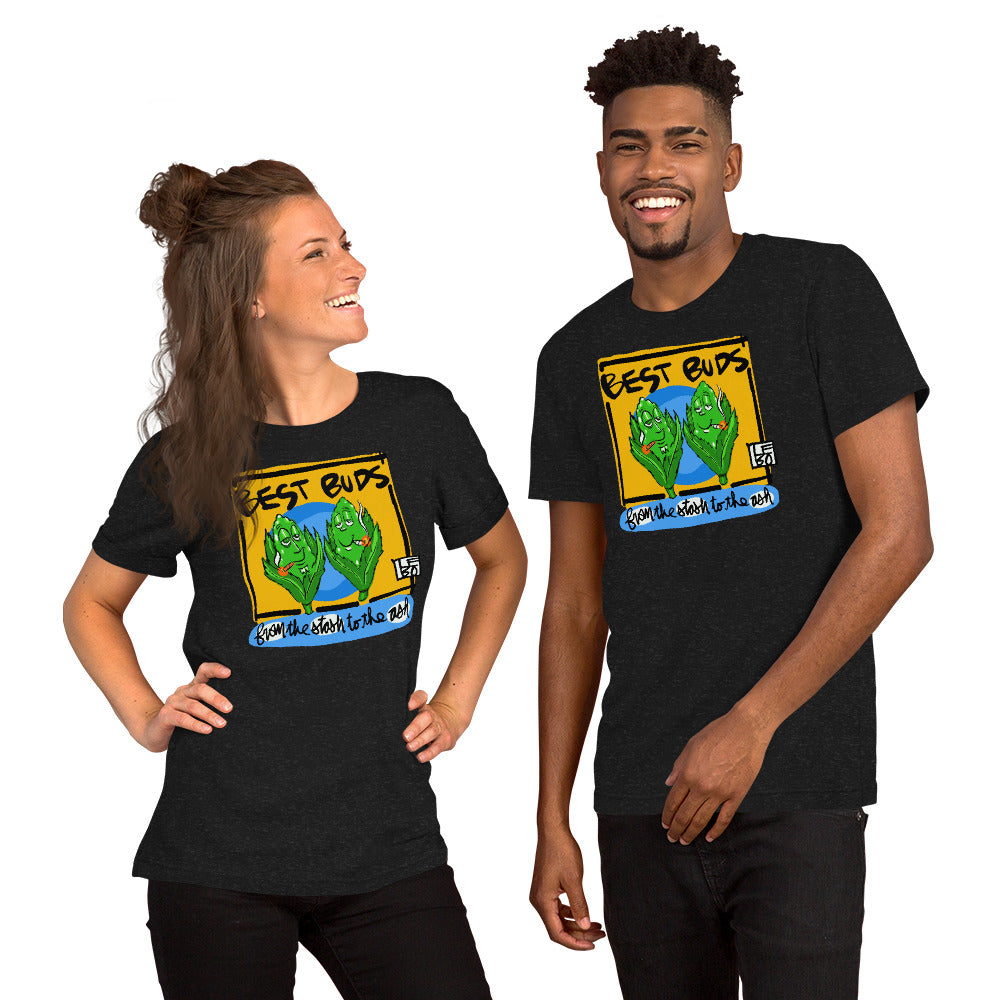 Best Buds - Lebo Short Sleeve Unisex T-Shirt